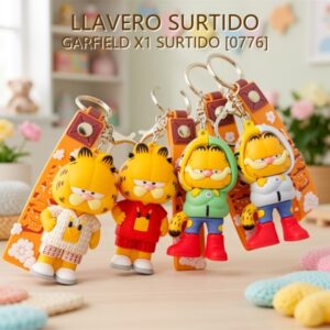 LLAVERO SURTIDO GARFIELD X1 SURTIDO [0776]