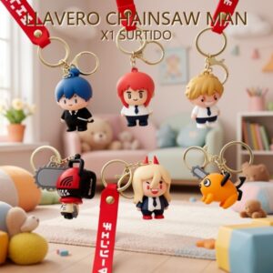 LLAVERO CHAINSAW MAN X1 SURTIDO