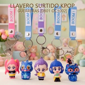 LLAVERO SURTIDO K POP GUERRERAS [0801 OC1002]