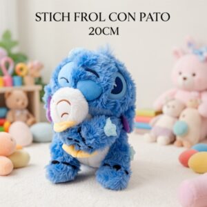 STITCH FLOR CON PATO 20CM