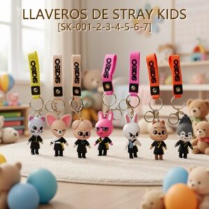 LLAVEROS DE STRAY KIDS [SK-001-2-3-4-5-6-7]