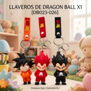 LLAVEROS DE DRAGON BALL X1 [DB023-026]