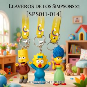 LLAVEROS DE LOS SIMPSONS X1 [SPS011-014]