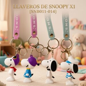 LLAVEROS DE SNOOPY X1 [SNB011-014]