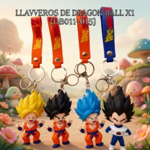 LLAVEROS DE DRAGON BALL X1 [DB011-015]