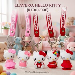 LLAVERO HELLO KITTY [KT001-006]