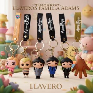 LLAVEROS FAMILIA ADAMS PRECIO FINAL!!!!