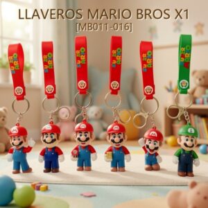 LLAVEROS MARIO BROS X1 [MB011-016]