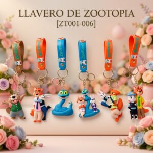 LLAVERO DE ZOOTOPIA [ZT001-006]