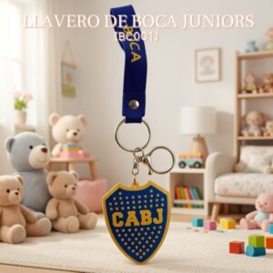 LLAVERO DE BOCA JUNIORS [BC001]