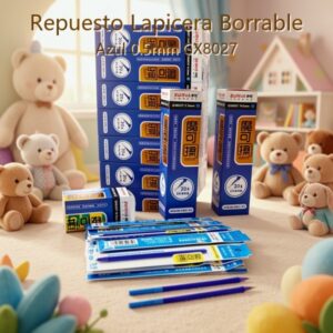 Repuesto Lapicera Borrable Azul 0.5mm [GX8027]