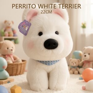 PERRITO WHITE TERRIER 22CM