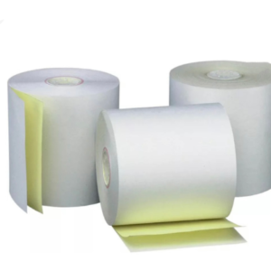 ROLLOS DE PAPEL FISCALES QUIMICO 76mm x 30mts