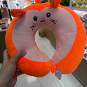 Cuello Almohada Gatito Naranja