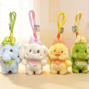 Peluche con flor 11cm