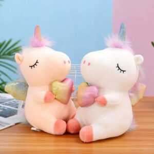 Unicornio abrazable 30cm