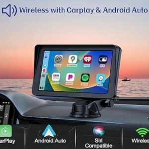 AUTO STEREO PORTATIL PANTALLA 7" CARPLAY
