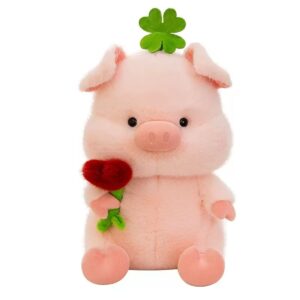 Chanchito con flor 45cm