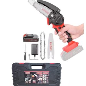 MINI MOTOSIERRA ELECTRICA RECARGABLE