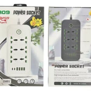 ALARGUE CARGADOR 4USB +2C+ 6ENCHUFES
