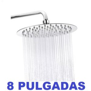 DUCHA REDONDA 8PULG JS-298R CAJA