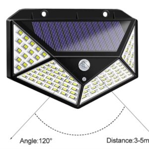 LAMPARA SOLAR 100 LEDS