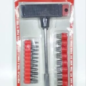 LLAVE T 21PCS EN BLISTER