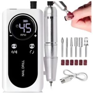 SET TORNO UÑAS RECARGABLE USB