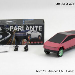 PARLANTE AUTO OM-A7 TESLA USB