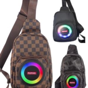 MOCHILA MORRAL CON PARLANTE RGB