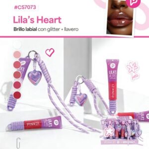 PINK 21 LIP GLOSS LLAVERO P/ CELULAR CS7073