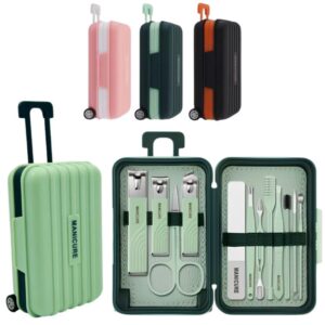 SET MANICURA VALIJA 12PCS