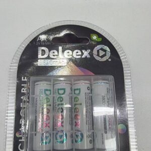 Pilas Recargables AA con Cargador