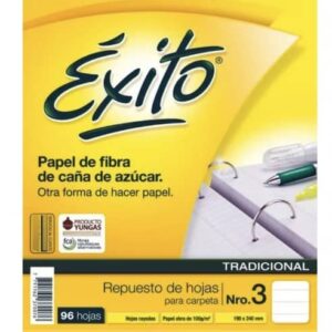REPUESTO EXITO N3 96HOJAS
