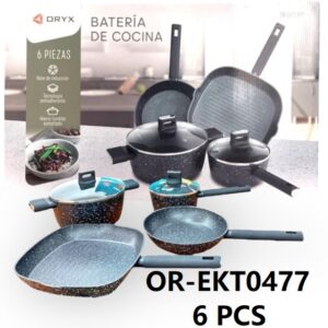 SET OLLAS ORYX X6 PCS GRANDE