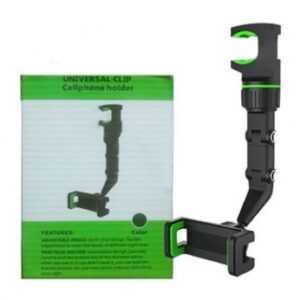SOPORTE CELULAR P ESPEJO CAJA VERDE