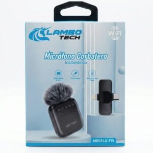 MICROFONOS X1 CORBATERO PELUDO 2 FICHAS