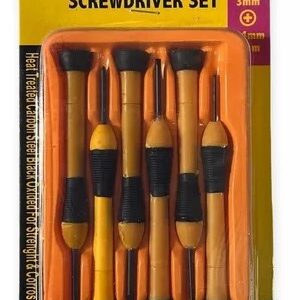 SET DESTORNILLADOR 6PCS PRECISION BLISTER