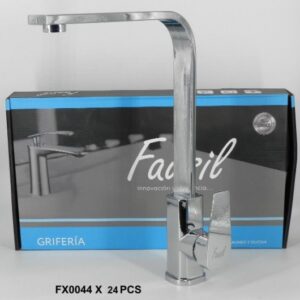 GRIFERIA RECTA FAUSIL COCINA CROMO MONOCMDO