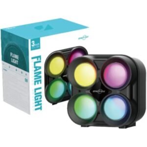 PARLANTE 3 PULG PORTATIL 4 LEDS COLORS