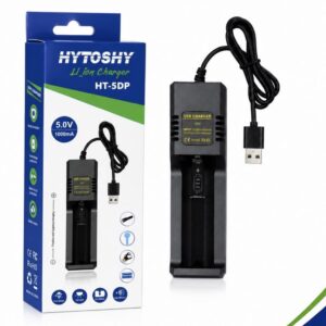 CARGADOR BATERIA 18650 HYTOSHY