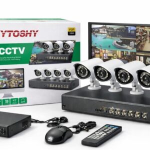 KIT CAMARAS X4 HYTOSHY HT-009 AHD CCTV