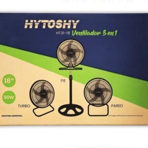 VENTILADOR 18" HYTOSHY - 5 ASPAS -90W- 3EN1