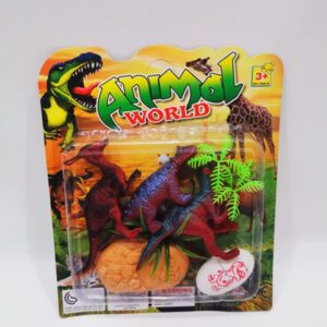 DINOSAU C/HUEVO X3 20X18CM