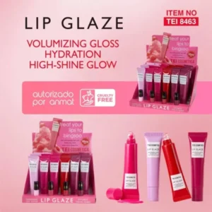 TEI VOLUMINIZADO & LIP GLAZE TEI8463