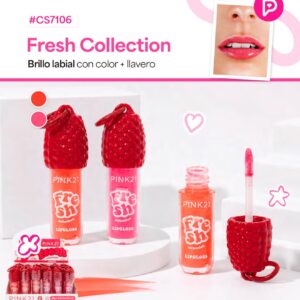 PINK 21 LIP GLOSS LLAVERO CS7106