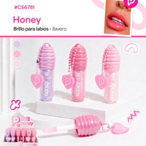 PINK 21 LIP GLOSS LLAVERO CS6781