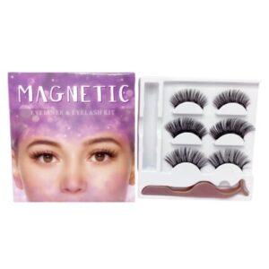 3PARES PESTAÑAS MAGNETICAS+PINZA COD.431 (sin pegamento)