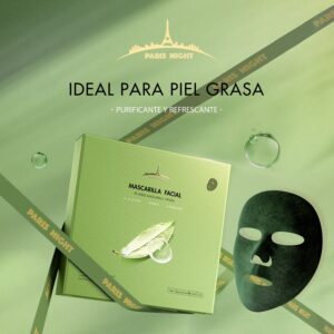 62101-MASCARILLA FACIAL CARBONO CRISTALINO TE VERDE