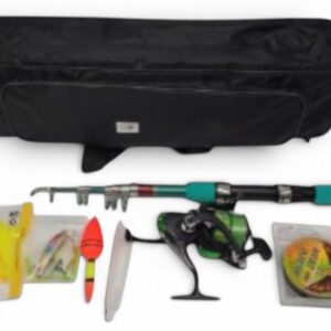KIT DE PESCA EN BOLSO COMPLETO